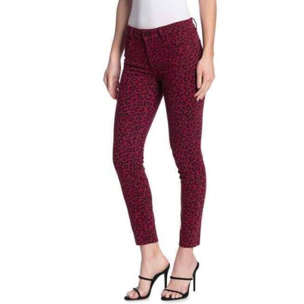 DL1961 Women's‎ Florence Leopard Print Skinny Ankle Jeans Amsterdam Size 24 $199